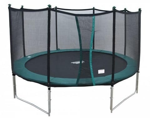 Jumpmaster Flexi Trampoline med sikkerhetsnett og stige (Best til prisen)