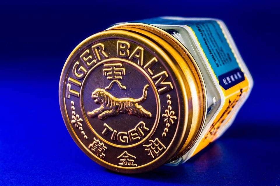 Tigerbalsam og varmekrem