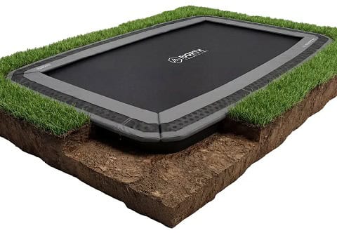 North In Ground rektangulær Trampoline (Beste Pro Valg)